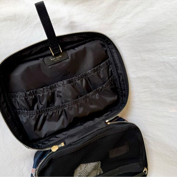 NWT Kate Spade Cosmetics Travel case hanging floral bag - Picture 5 of 6